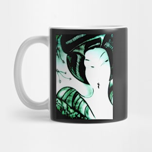 jade oriental midnight geisha  ,,,,House of Harlequin Mug